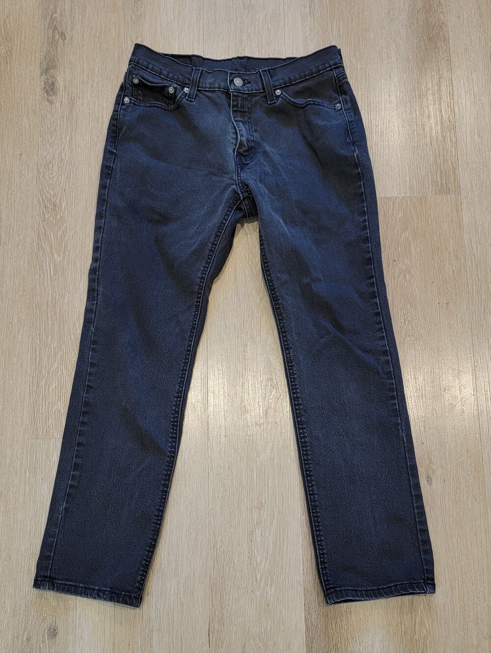 Mens black Levi jeans 30x30